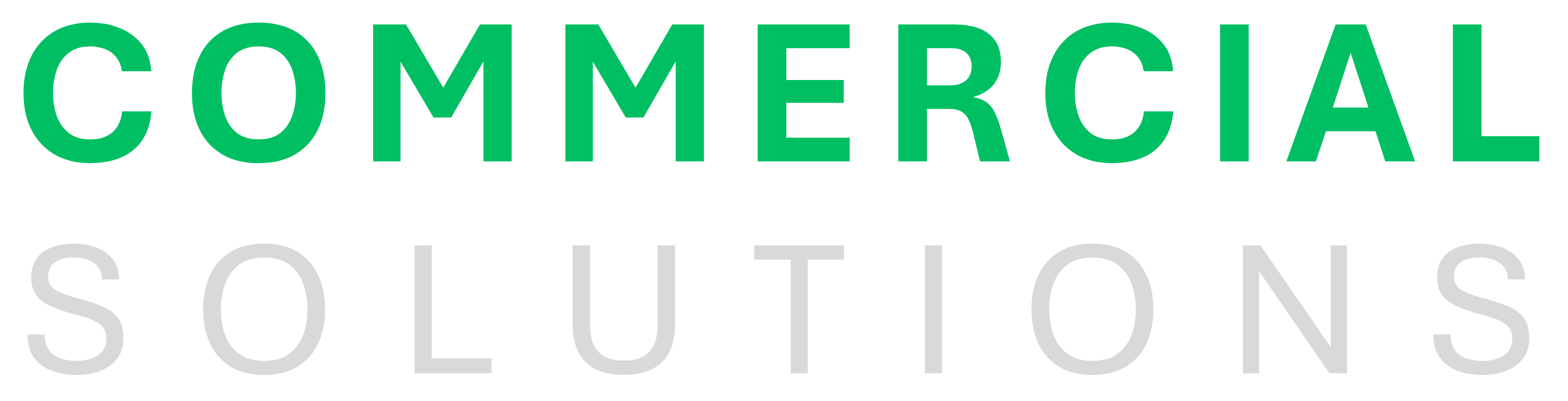 Commercial solutions